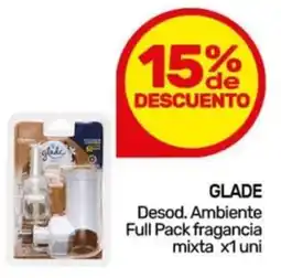 Nini Mayorista Glade desod. ambiente full pack fragancia mixta oferta