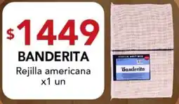 Nini Mayorista Banderita rejilla americana oferta