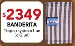 Nini Mayorista Banderita trapo rayado oferta