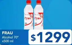 Nini Mayorista Frau alcohol 70° oferta