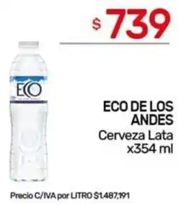 Nini Mayorista Eco de los andes cerveza lata oferta