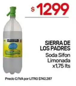 Nini Mayorista Sierra de los padres soda sifon limonada oferta