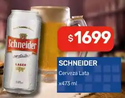Nini Mayorista Schneider cerveza lata oferta