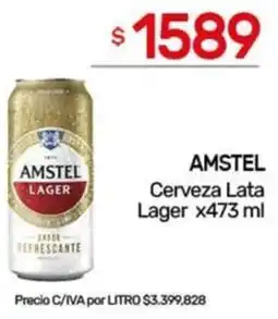 Nini Mayorista Amstel cerveza lata lager oferta