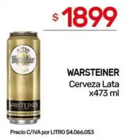 Nini Mayorista Warsteiner cerveza lata oferta