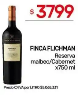 Nini Mayorista Finca flichman reserva malbec/cabernet oferta