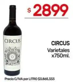 Nini Mayorista Circus varietales oferta