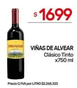 Nini Mayorista Viñas de alvear clásico tinto oferta
