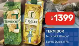 Nini Mayorista Termidor tetra brick blanco/ blanco dulce oferta