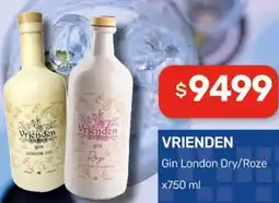Nini Mayorista Vrienden gin london dry/roze oferta