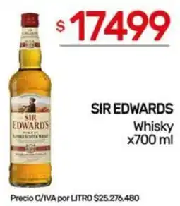 Nini Mayorista Sir edwards whisky oferta