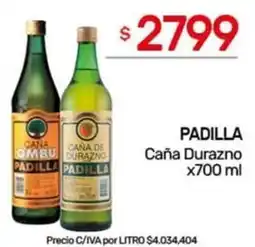 Nini Mayorista Padilla caña durazno oferta