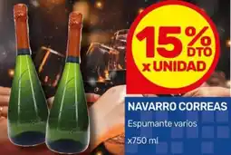 Nini Mayorista Navarro correas espumante varios oferta