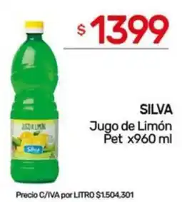 Nini Mayorista Silva jugo de limón pet oferta