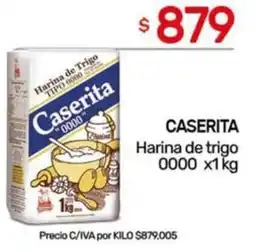 Nini Mayorista Caserita harina de trigo 0000 oferta