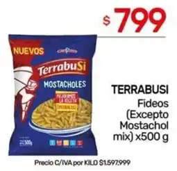 Nini Mayorista Terrabusi fideos oferta