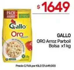 Nini Mayorista Gallo oro arroz parboil bolsa oferta
