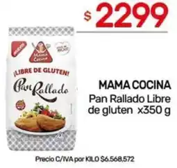 Nini Mayorista Mama cocina pan rallado libre de gluten oferta