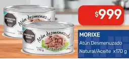 Nini Mayorista Morixe atún desmenuzado natural/aceite x170 g oferta