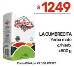 Nini Mayorista La cumbrecita yerba mate c/hierb. oferta