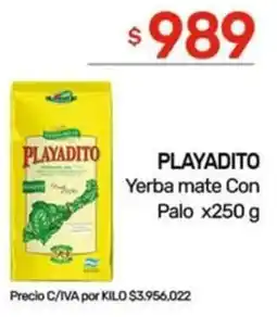 Nini Mayorista Playadito yerba mate con palo oferta