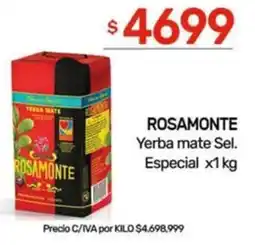 Nini Mayorista Rosamonte yerba mate sel. especial oferta