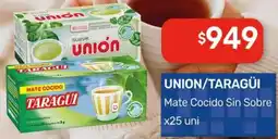 Nini Mayorista Union/taragüi mate cocido sin sobre oferta