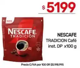 Nini Mayorista Nescafé tradicion café inst. dp oferta