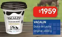 Nini Mayorista Vacalin dulce de leche original oferta