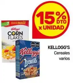 Nini Mayorista Kellogg's cereales varios oferta