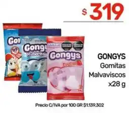 Nini Mayorista Gongys gomitas malvaviscos oferta