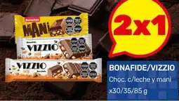 Nini Mayorista Bonafide/vizzio choc. c/leche y mani oferta