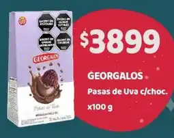 Nini Mayorista Georgalos pasas de uva c/choc. oferta