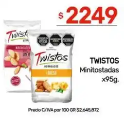 Nini Mayorista Twistos minitostadas oferta