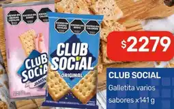 Nini Mayorista Club social galletita varios sabores oferta