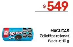 Nini Mayorista Macucas galletitas rellenas black oferta
