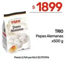 Nini Mayorista Trio pepas alemanas oferta