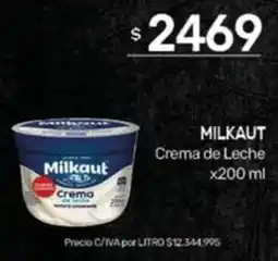 Nini Mayorista Milkaut crema de leche oferta