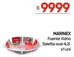 Nini Mayorista Marinex fuente vidrio seletta oval oferta