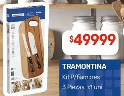 Nini Mayorista Tramontina kit p/fiambres oferta