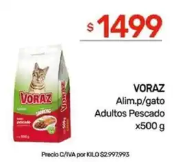 Nini Mayorista Voraz alim.p/gato adultos pescado oferta
