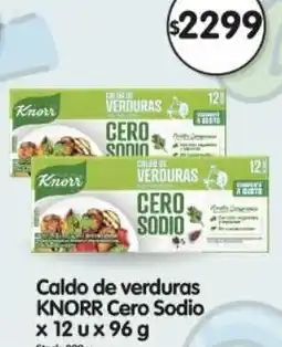 Supermercados Buenos Días Knorr caldo de verduras cero sodio oferta