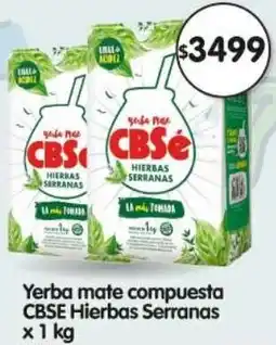 Supermercados Buenos Días CBSE Yerba mate compuesta hierbas serranas oferta