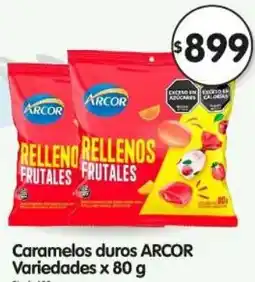 Supermercados Buenos Días Arcor caramelos duros variedades oferta