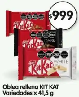 Supermercados Buenos Días Kit kat oblea rellena variedades oferta
