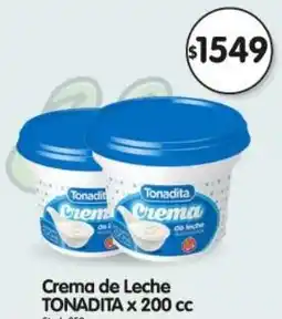 Supermercados Buenos Días Tonadita crema de leche oferta