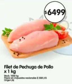 Supermercados Buenos Días Filet de pechuga de pollo oferta