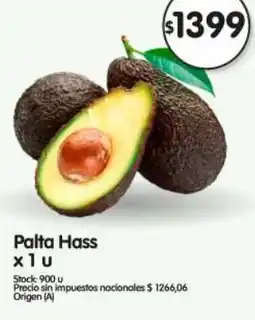 Supermercados Buenos Días Palta hass oferta