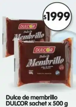 Supermercados Buenos Días Dulcor dulce de membrillo sachet oferta