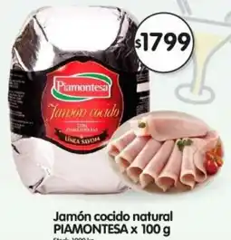 Supermercados Buenos Días Piamontesa jamón cocido natural oferta